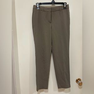 Aritzia T. Babaton Women Sage Arthur Cropped Slim Leg Ankle Trouser 27” Waist